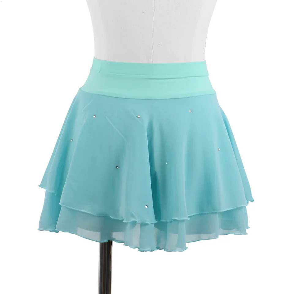 Zagitova Figure Skating Skirt For Women Girls Ice Skating Clothes Mini Skirt With Underwear Beautiful Diamond 250319