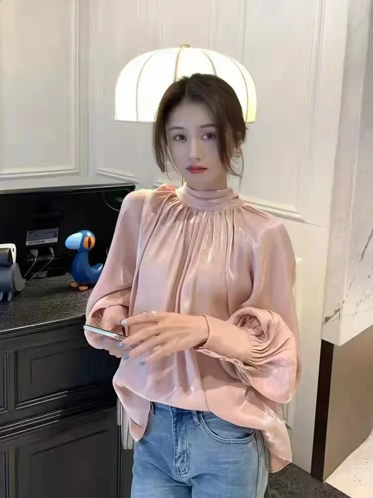 Elegant Womens summer shirts blouses casual woman tops top women White shirt blouse blusas long sleeve shirt blouse 250318