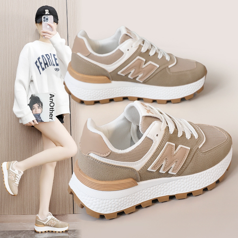 Free shipping 2025 new designer shoes fashion Platform casual breathable and comfortable Sport shoes for women