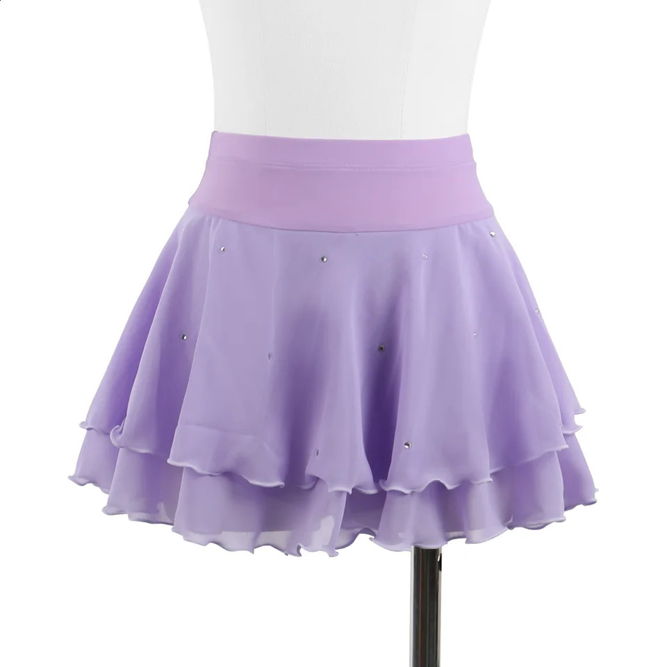Zagitova Figure Skating Skirt For Women Girls Ice Skating Clothes Mini Skirt With Underwear Beautiful Diamond 250319