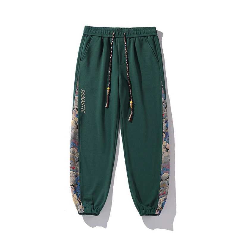 2025 Men Pants Streetwear Sweatpants Joggers Hip Hop Loose Harajuku Trousers X250319