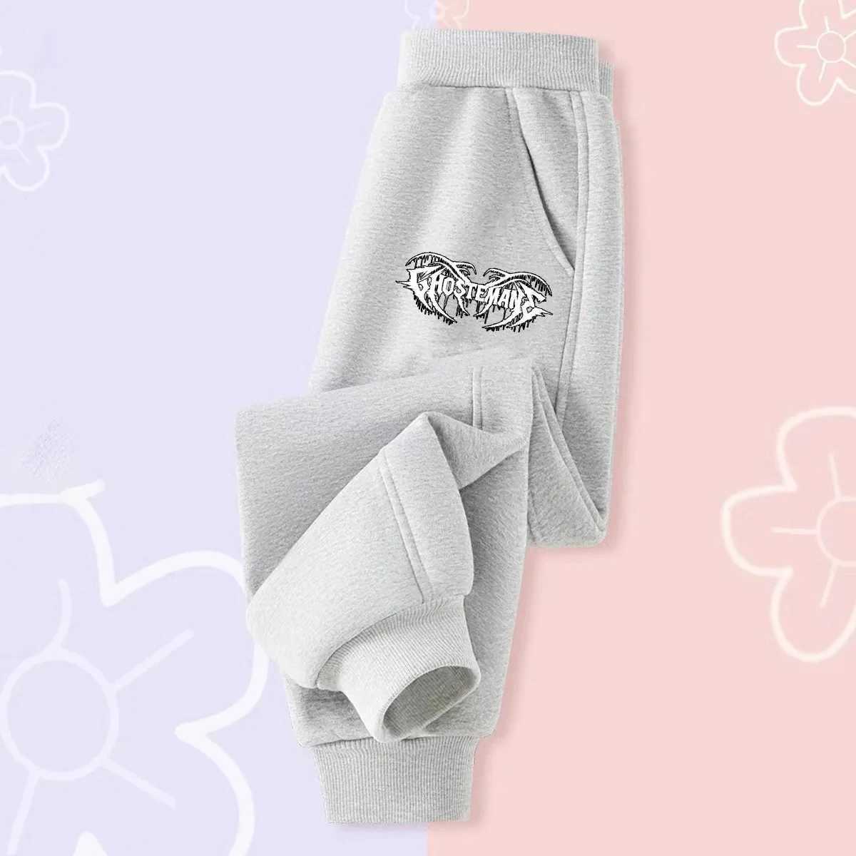 Fitness pants childrens running fashion casual pants autumn thin and comfortable childrens pants 3-12 years old childrens sports pantsT250318