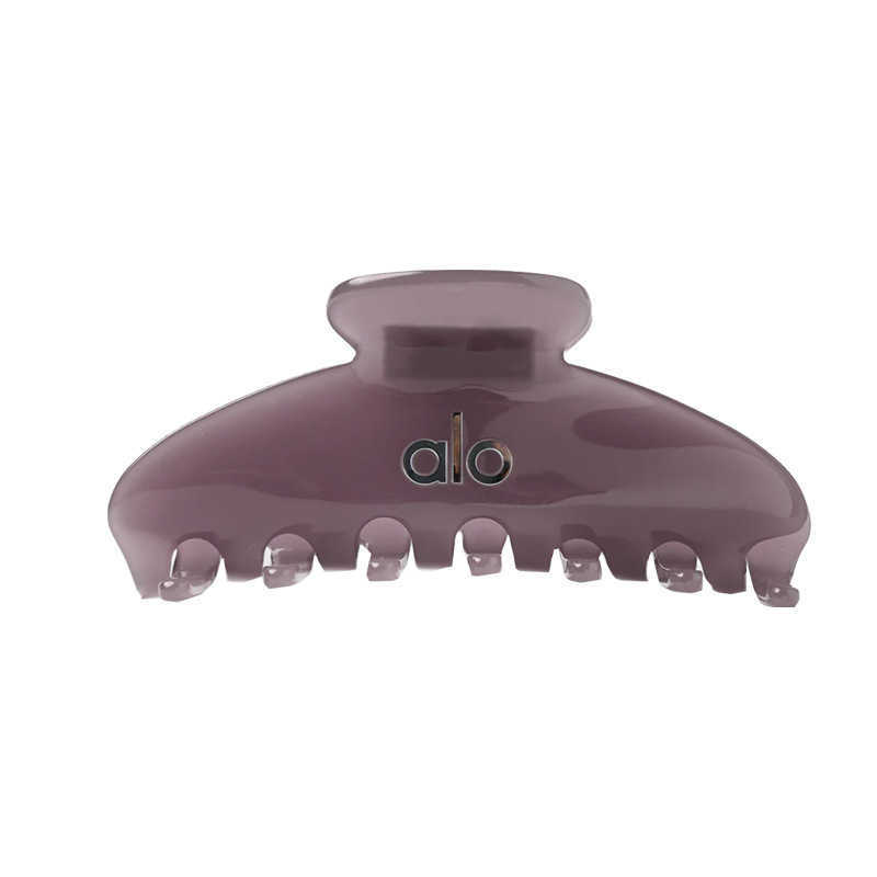 Hair Clips Barrettes Claw Shaped Clip Korean Edition Accessories Female Double Ears Hollow Acetate Grasp Rear Head Top Disc Tail H250318
