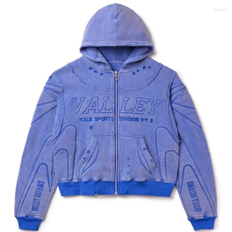 Women's Hoodies Retro Zipper Hoodie Loose Street Fashion Long Sleeve Sportswear With A Niche Design Sense Sweatshirt High Autumn