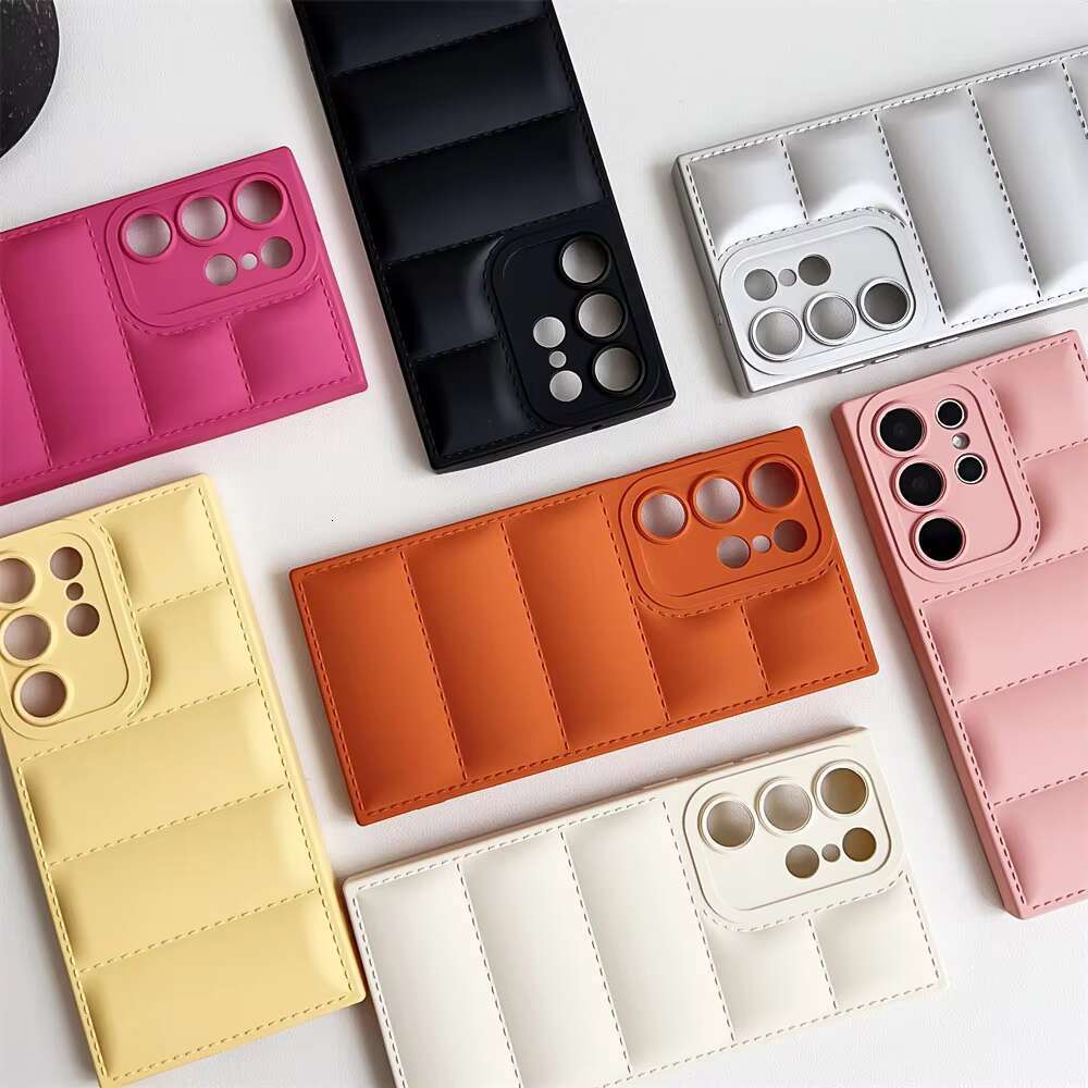 Dropshipping Samsung Galaxy S25 Ultra TPU down Jacket Design Mobile Phone Case