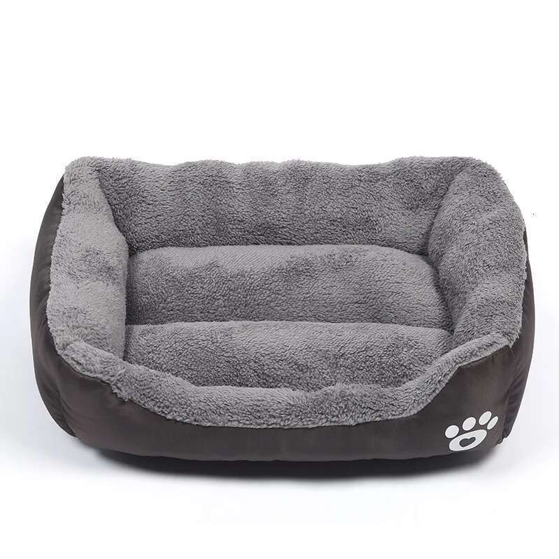 Soft Warm Bed Color Square Winter Cozy Ultimate Fleece Mat Cat Waterproof Bottom For Large Medium Small Dog House