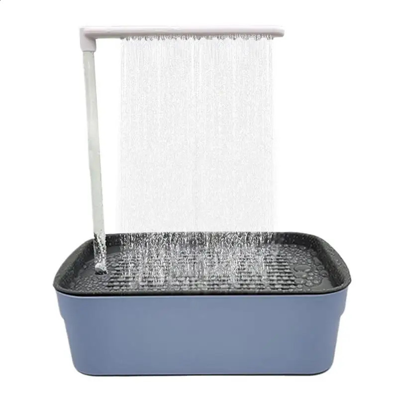 Automatic bathtub with shower pet circulating water bath parrot bird birdcage accessories 250318