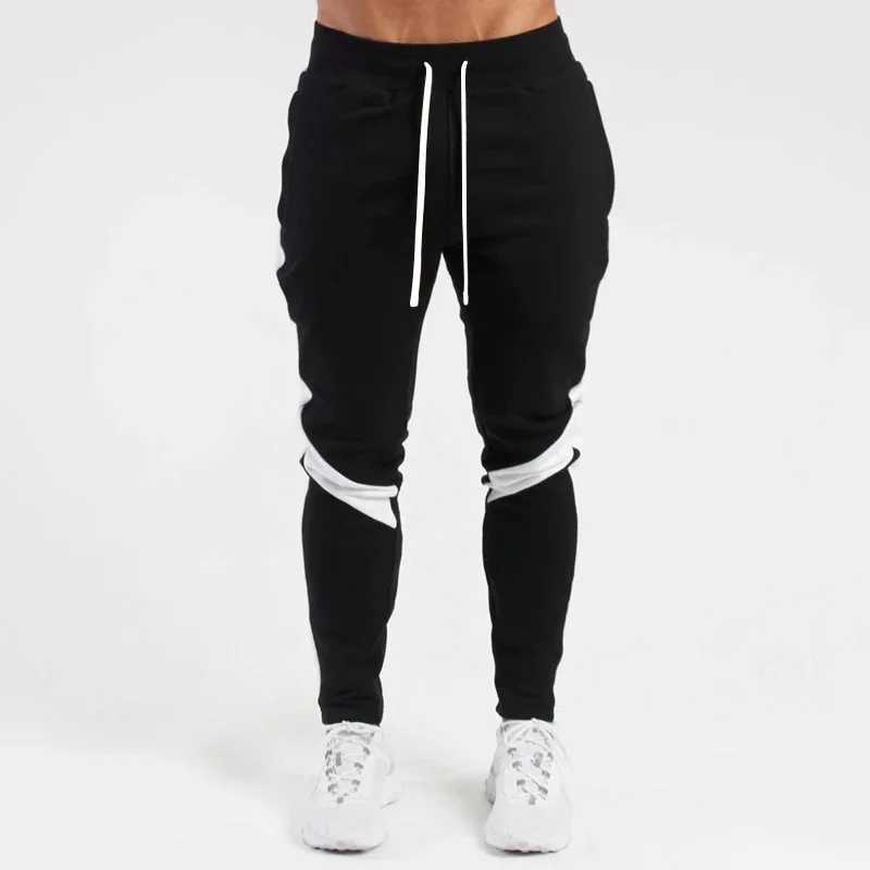 Mens Joggers Casual Pants Fitness Men Sportswear Tracksuit Bottoms Skinny Sweatpants Trousers Black Gyms Jogger Track Pants X250319