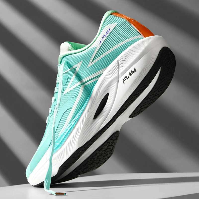 2025 New Running Shoes Carbon Plate Marathon Mens Sports Breathable Lightweight Womens Comfortable Sports Shoes Z250319