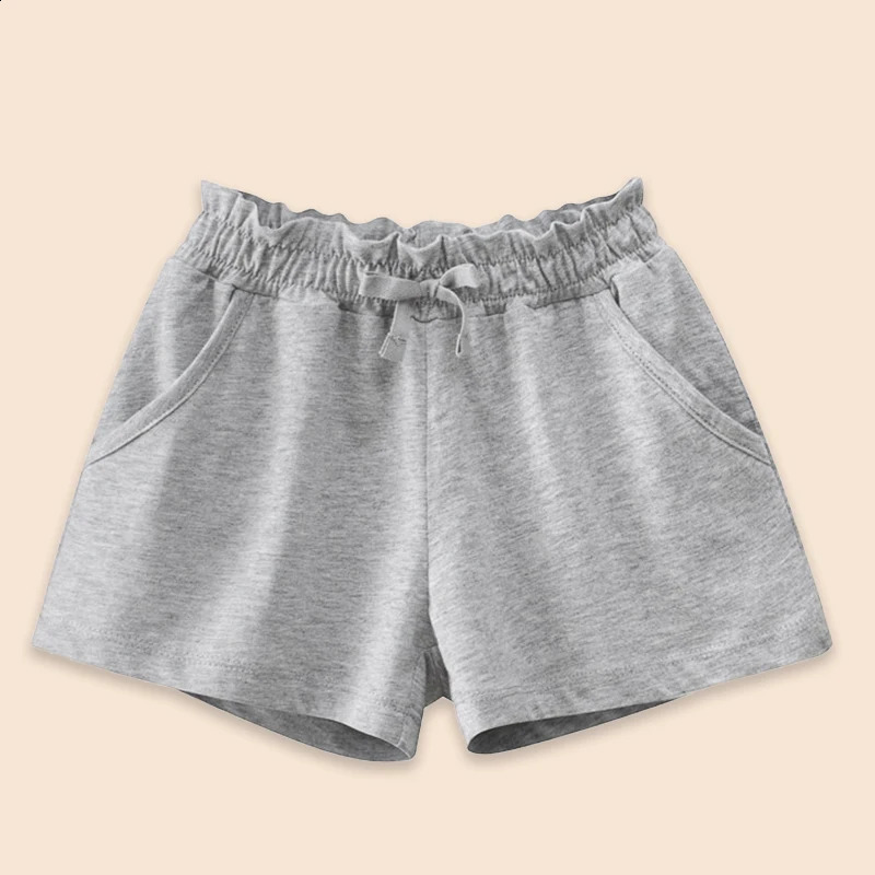 Summer 1-8T Baby Bloomers Candy Solid Color Elastic Girls Cotton Shorts Toddler Kids Baby Girl Shorts Child Girls Clothes 250319