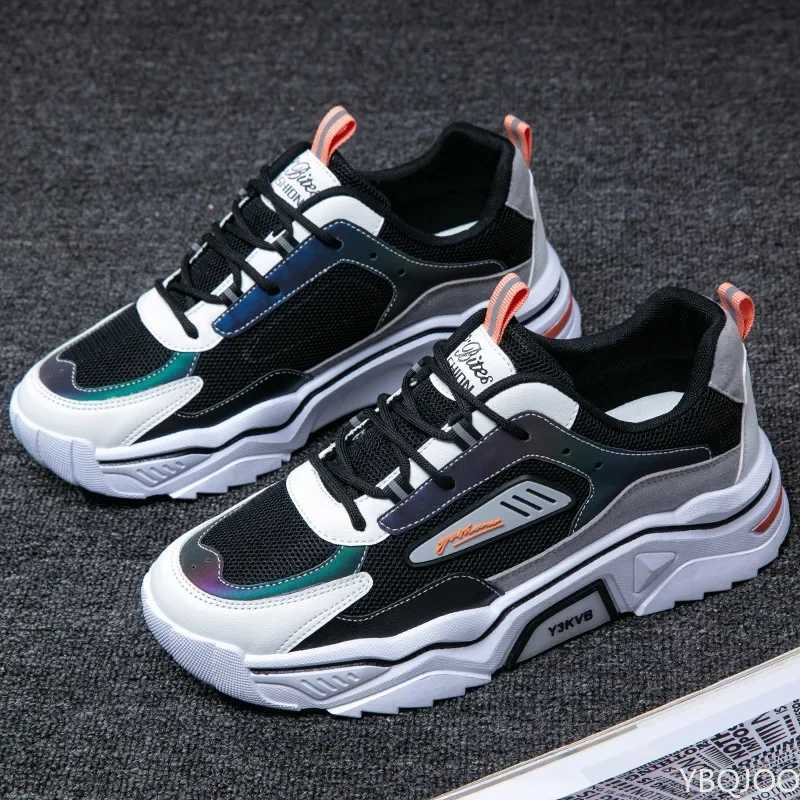Mens shoe designer new style summer breathable wild net sports casual youth add old-fashioned mens shoes sports shoes Z250319