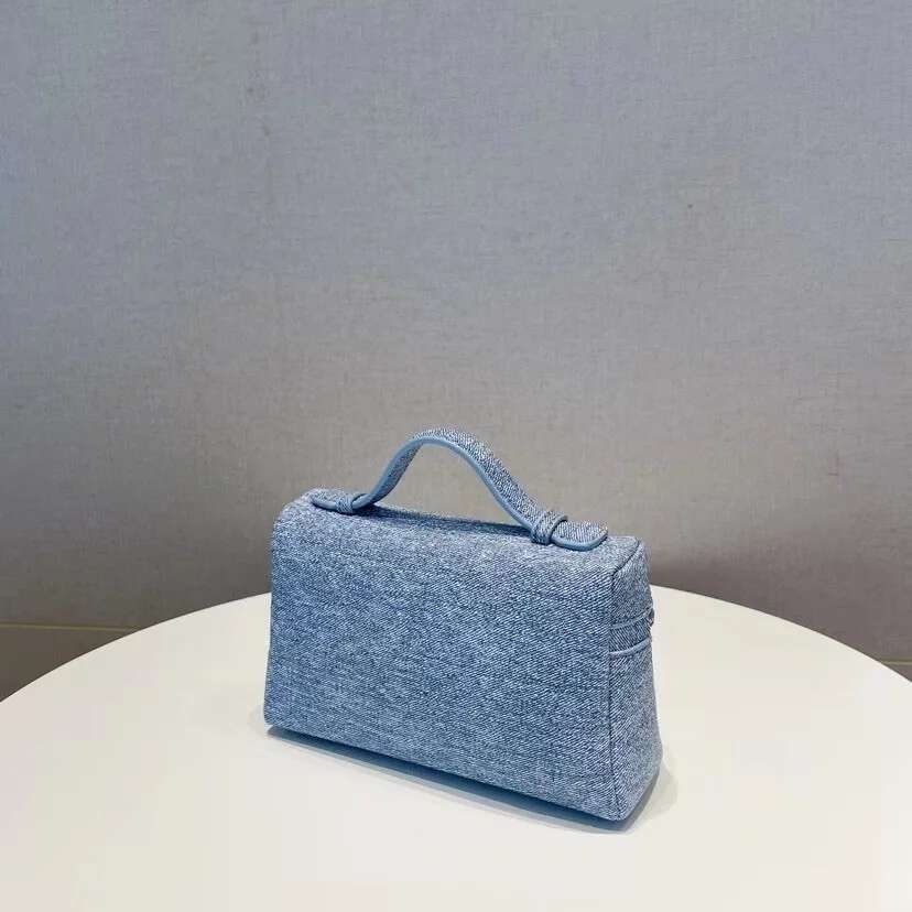 High Quality Fashion Blue Denim Hobo Women's Handbag Lady Purse Shoulder Messenger Female Casual Bag