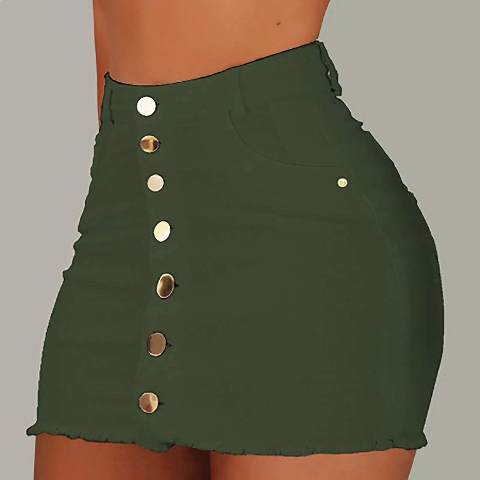 Jeans Skirt Women Shorts Comfortable Soft Breathable Denim Short Skirts Elastic Fashionable Hip Skirt Ruffle Table Skirt 250317