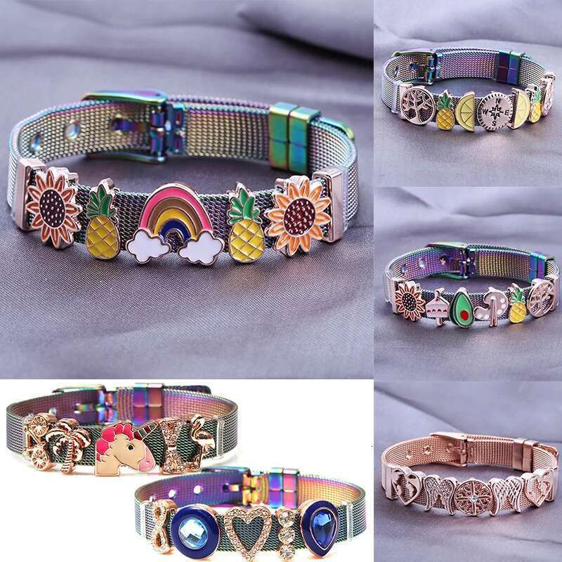 New Silver Color Stainless Steel Mesh Bracelets With 10mm Kepper Bangles For Women Pulseras Jewelry Gift Special Offer