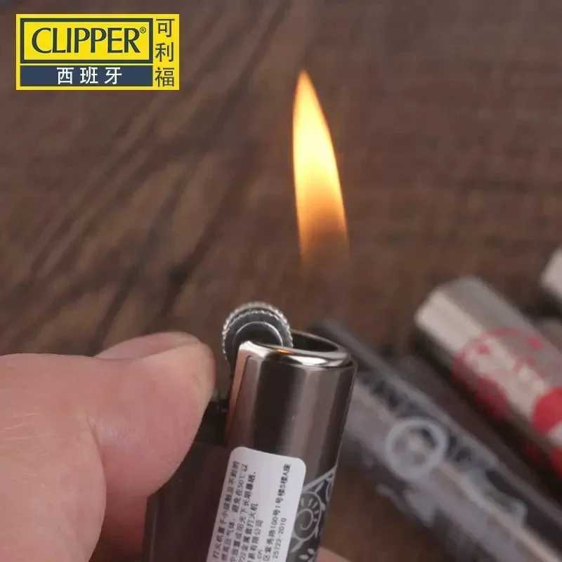 Clipper Lighter Metal Sand Wheel Igniter Butane Torch Lighter Smoking Accessories 12 Whole Gas Lighter MenS Gadget GiftC250318