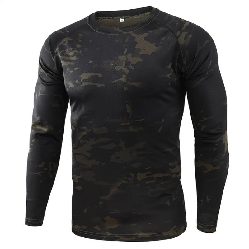 Autumn simple and fashionable mens long sleeved round neck Tshirt solid 3D printed graphic casual street trend Ropa Hombre Y2k top 250319