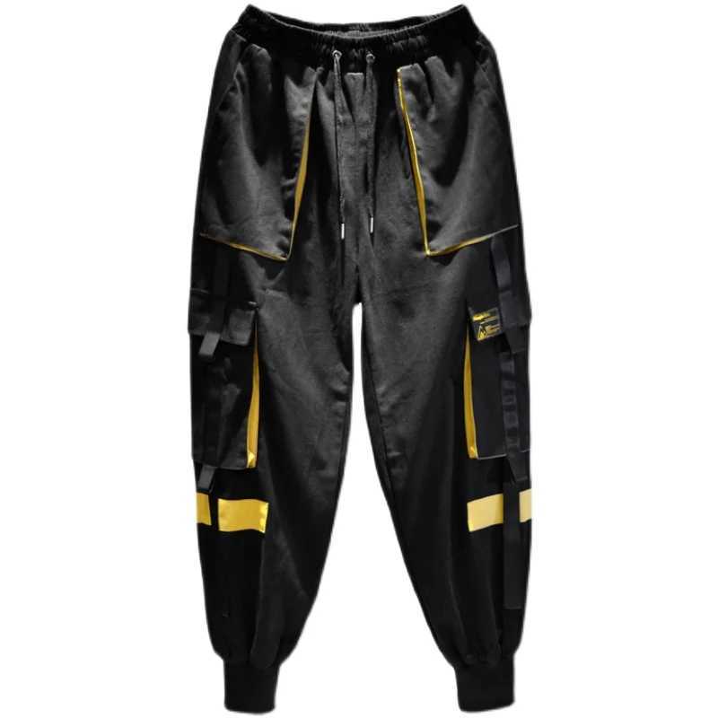 Hip Hop Mens Streetwear Pants Men Cargo Pants Jogger Casual Trousers New Multiple Pockets Harem Pants Male Fashion Sweatpants X250319