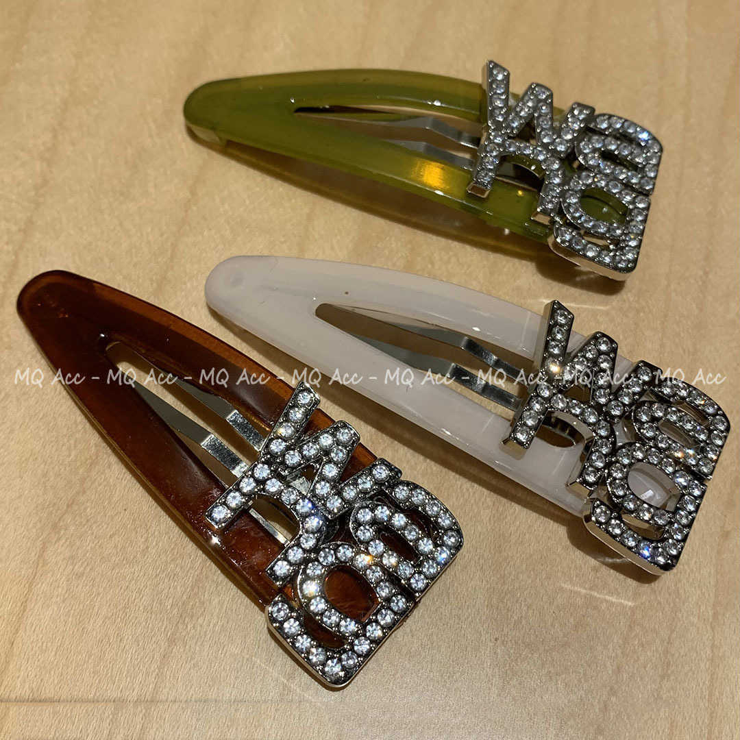 Hair Clips Barrettes Wangs Jelly Colored Hair Clip Small Fragrance Style Diamond Studded Broken Autumn and Winter Bangs Side High-end H250318