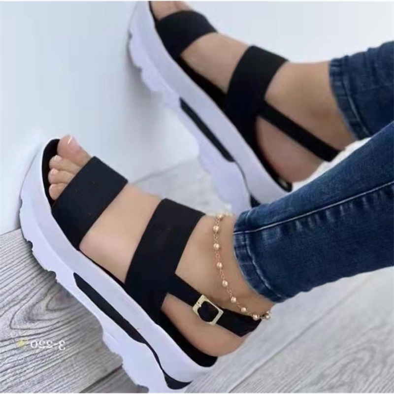 Women Sandals Lightweight Heels Sandals Summer Shoes for Women Wedge Sandal with Platform Sandalias Mujer Wedges Shoes Female 250318
