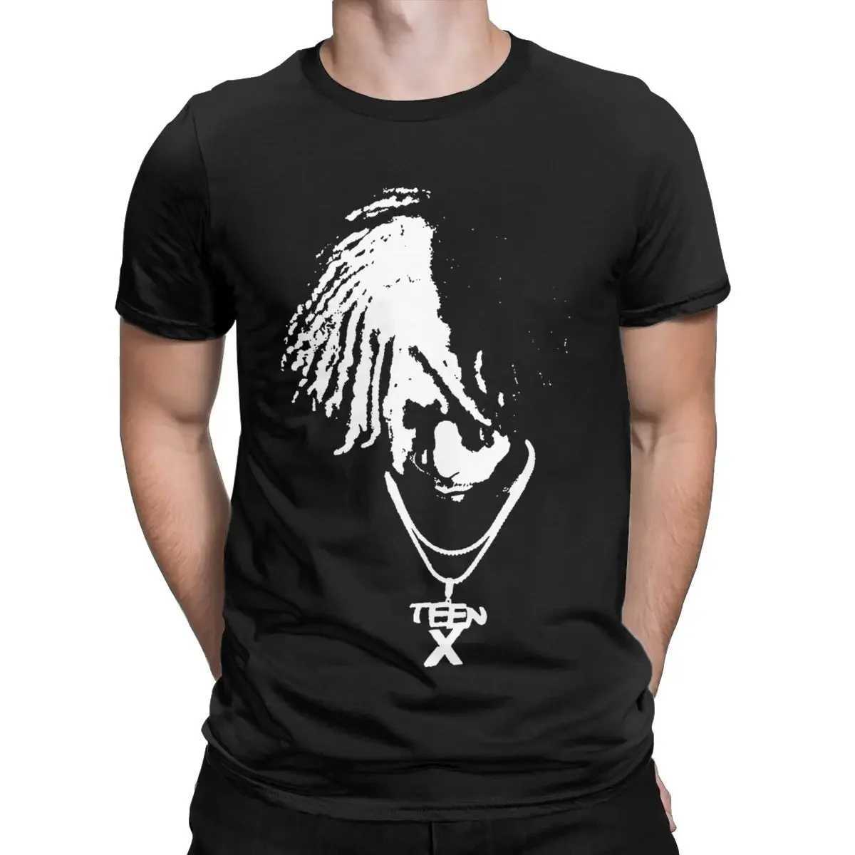 Ken Carson Teen X Rapper T-Shirts Men Awesome Pure Cotton Tees Crewneck Short Sleeve T Shirts Printed TopsT250318