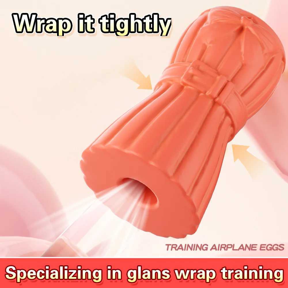 Male Masturbator Cup Soft Pussy Sex Toys Vagina Adult Endurance Exercise Adult supplies Vacuum Pocket Cup Masturbator for MenXJ250319