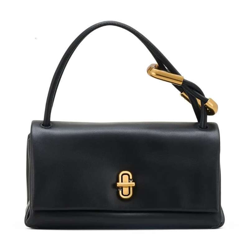 Women's Bags The Mini Dual Bag Women Genuine Leather Designer Handbag High Quality Turn-clasp Fastening Foldover Top Female Bags