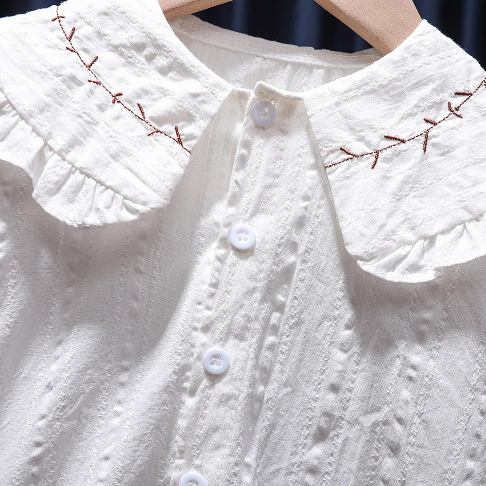 Girls shirt Spring and Autumn long sleeved childrens baby westernized Korean version girls top 250319