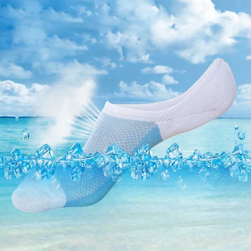 5 pairs/batch of mens socks with elastic molding for teenagers all season anti slip and durable mens socks set X250319