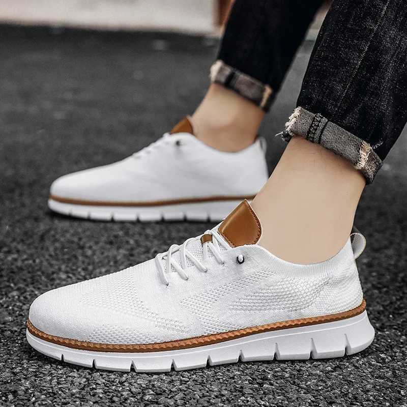Men Casual Shoes Breeze Stylish Oxfords Fashion Formal Business Urban Shoes for Male Non Slip Dress Sneakers for Party Z250319