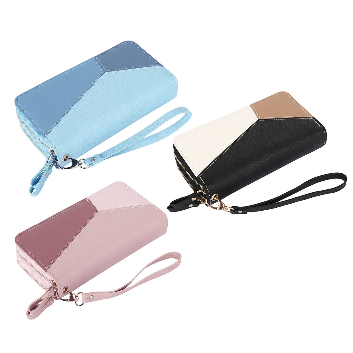 Women Fashion Short Wallet Ladies Leather Wallet Card Holder Foldable Portable Lady Coin Purse Multi-functional Bank Card Holder 250318