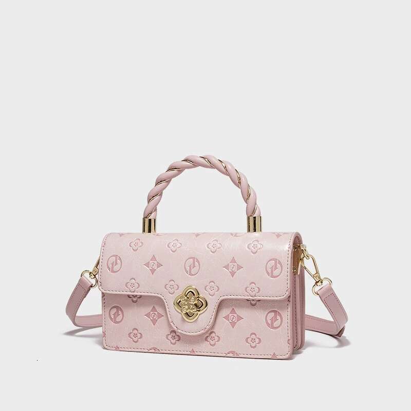Free shipping 2025 designer Shoulder tote Bags For womans ladies flap lady camellia wer square handbag pink women crossbody bag