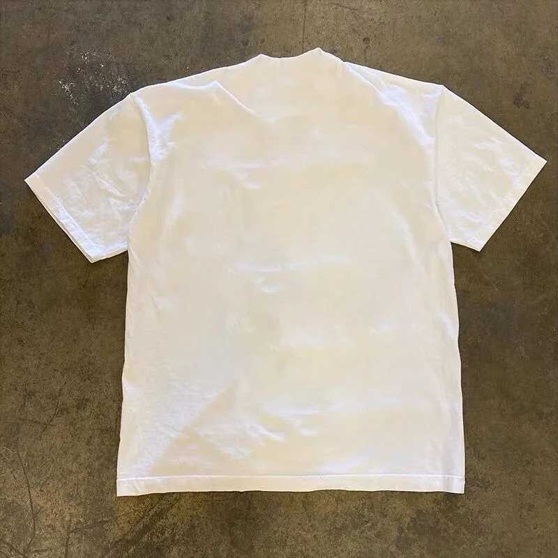 Y2k Korean Simple Style Letter Printed Short Sleeve T-shirt 100 Cotton Men and Women Fashion Casual Trend Short Sleeve TopsT250318