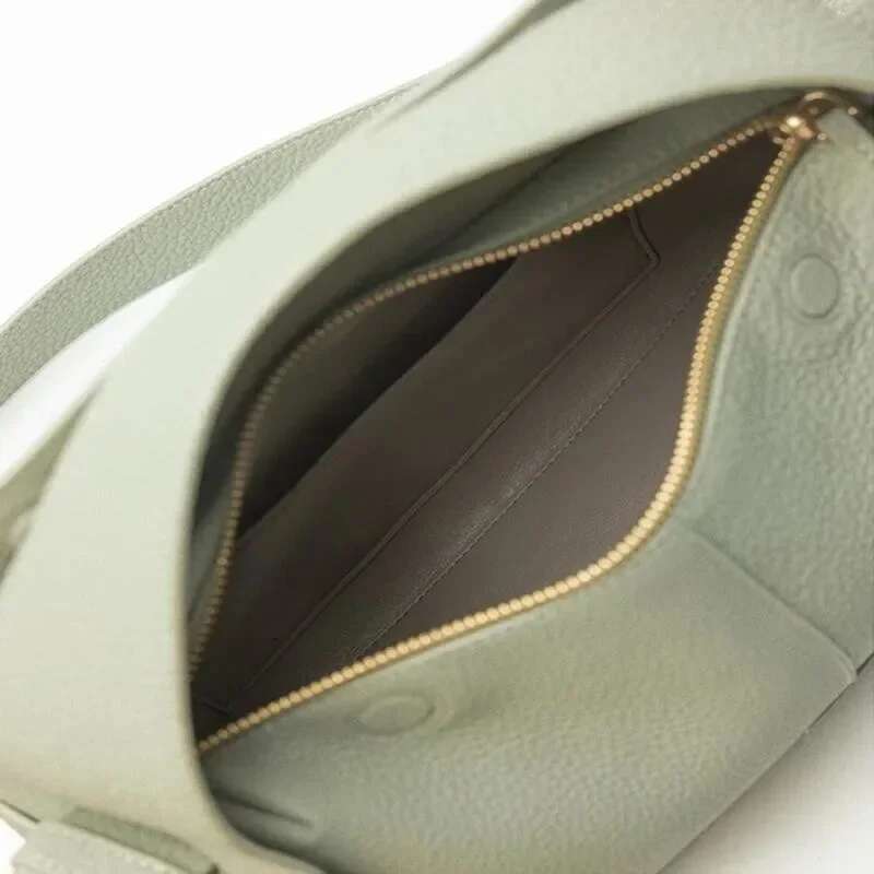 Light Brand Design Vintage Handbag Women's Shoulder Leather Large Capacity Years Casual Travel Shopping Bag