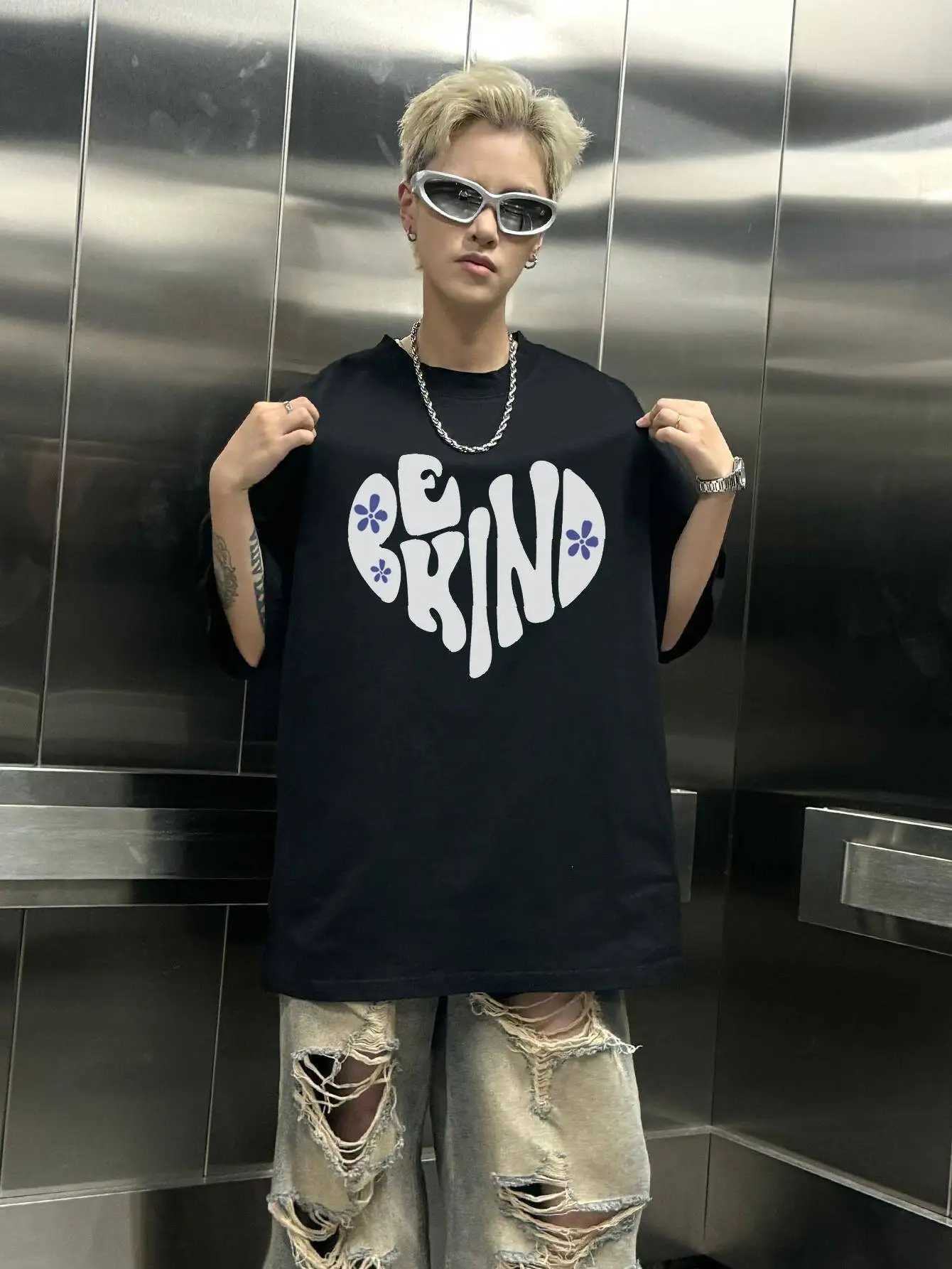 Letter Graphic Mens Casual Crew Collar T-shirt Fashion Short Sleeve T-shirt Summer High Quality Cotton Clothing Mens TopT250318
