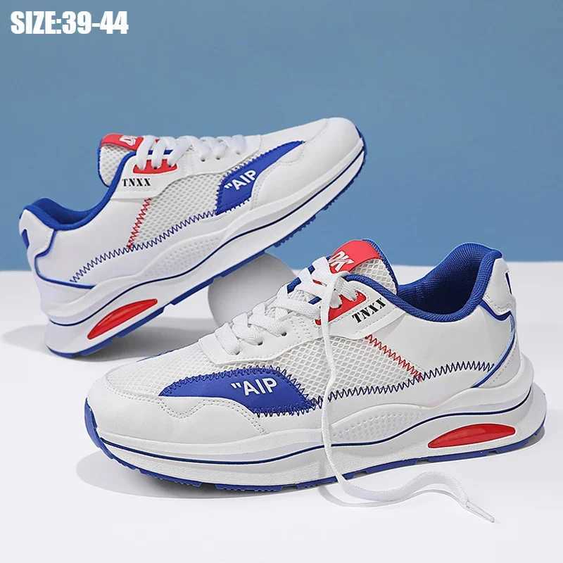 Mesh Casual Sneakers Mens Shoes Niche Harajuku Trend All Match Students Breathable Forrest Gump Shoes Z250319
