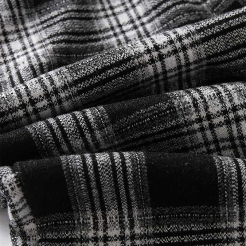 2024 Spring and Autumn Boys Fashion Black and White Checkered Straight Leg Pants/Casual Pants 1-6 Years OldT250318