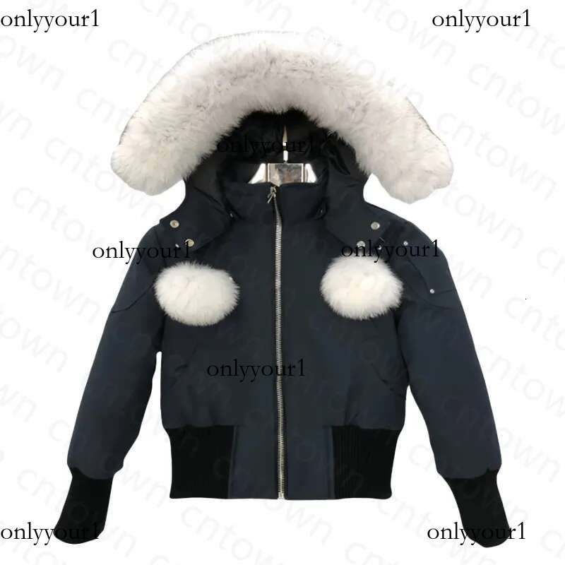 Men's Moos Winter Down Knuckle Duster Jackets Outdoor Leisure Coats Windproof Brass Knuckle Overcoat Snow Proof Puffer Thick Colla Real Wolf Fur Moose Jacket f67