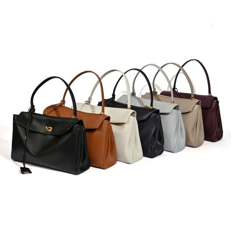 2025 Brand Rodeo Woman Bags Spring Autumn Genuine Leather Totes Fashion Gold Buckle Women Shoulder Handbags