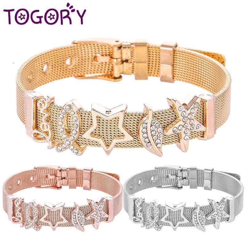 Moments Halo Chain Buckle Snake Bone Chain DIY Beads Charm Bracelet Bangles For Women Jewelry Making Gift Special Offer