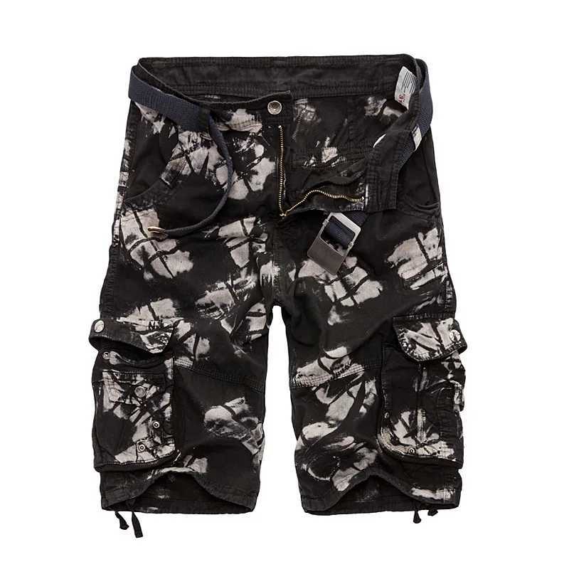 DAVYDAISY 209 New Summer Mens 100% Cotton Camouflage Cargo Shorts Mens Fashion Casual Shorts Brand Pants DT04 W250319