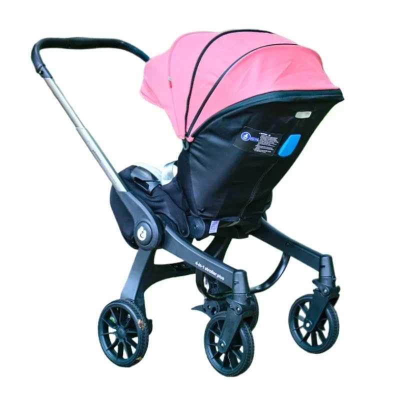 4-in-1 multifunctional newborn stroller Lightweight foldable car seat Two-way high-view baby stroller Infant Carrier Z250319