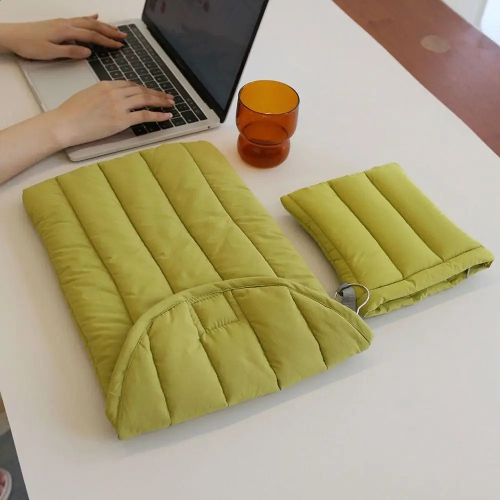 Shockproof Laptop Bag 11/13/15 Inch Water Resistant Notebook Computer Case Embroidered Cotton Soft for /HP/Dell 250314