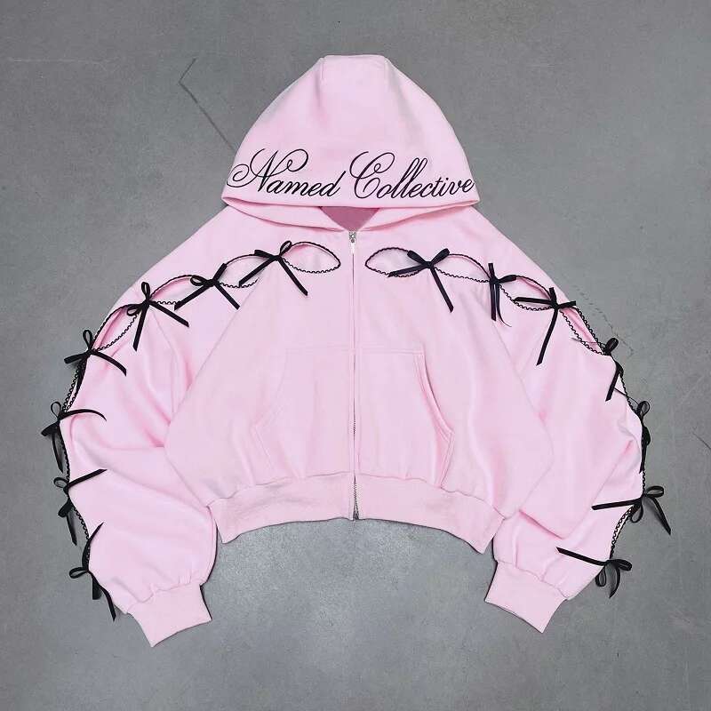 Haruku Fashion New Suit Casual Hollow Letters Street Youth Plus Fleece Sweatpants Sports Personality Trend