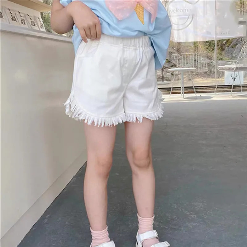 IENENS Kids Baby Girls Summer Denim Clothing Shorts Pants Jeans Clothes Children Girl Casual Short Trousers Infant Bottoms 250319