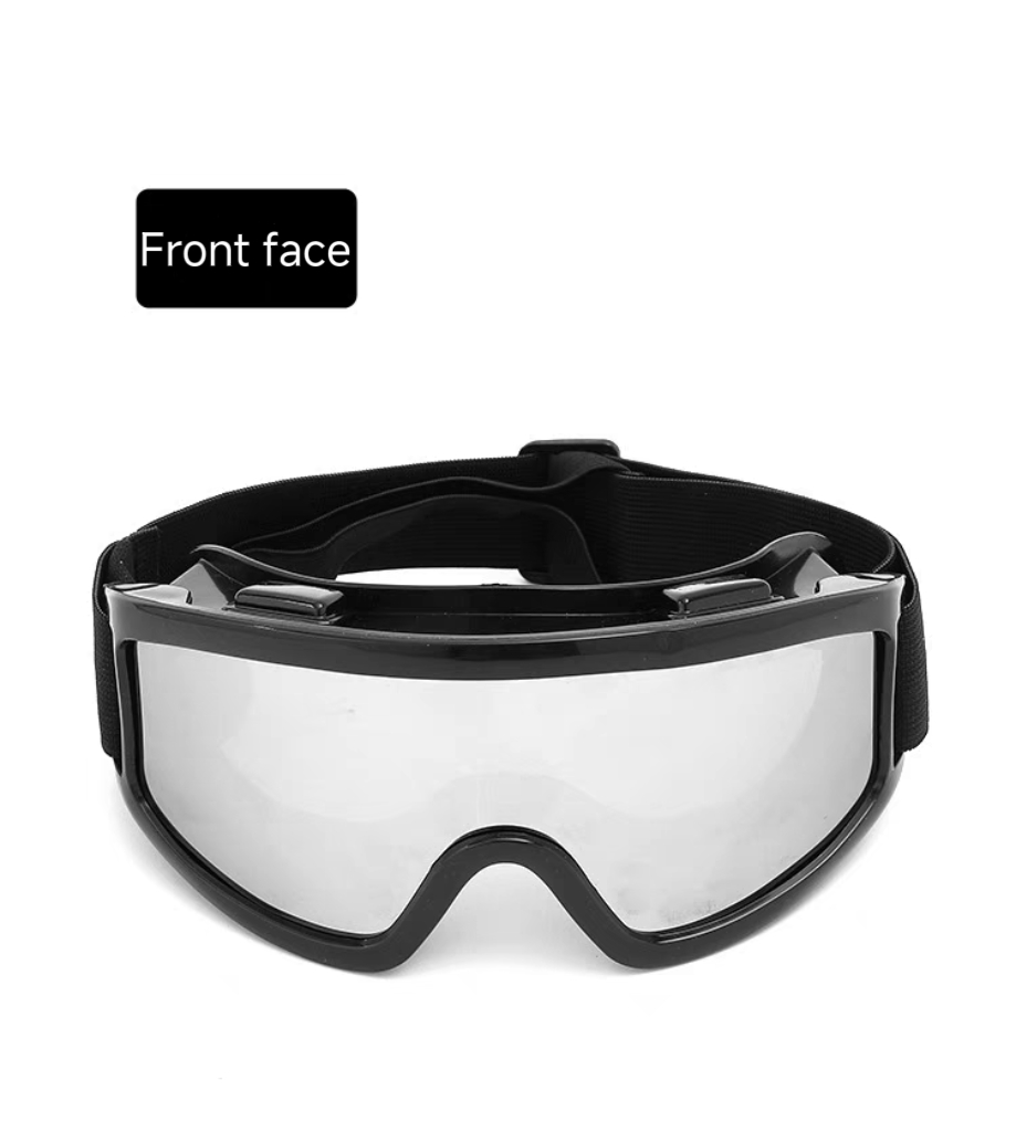 Large Dog Goggles with Wind & UV Protection - Comfortable Eye Wear