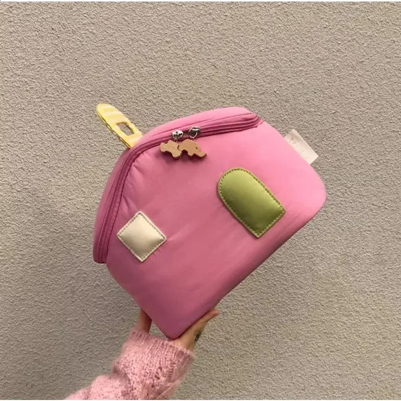 Zippe Cotton Mummy Bag Stroller Storage Handbag Diaper Bag Korean Style Large Capacity Maternity born Baby Diaperbag Gift 250319