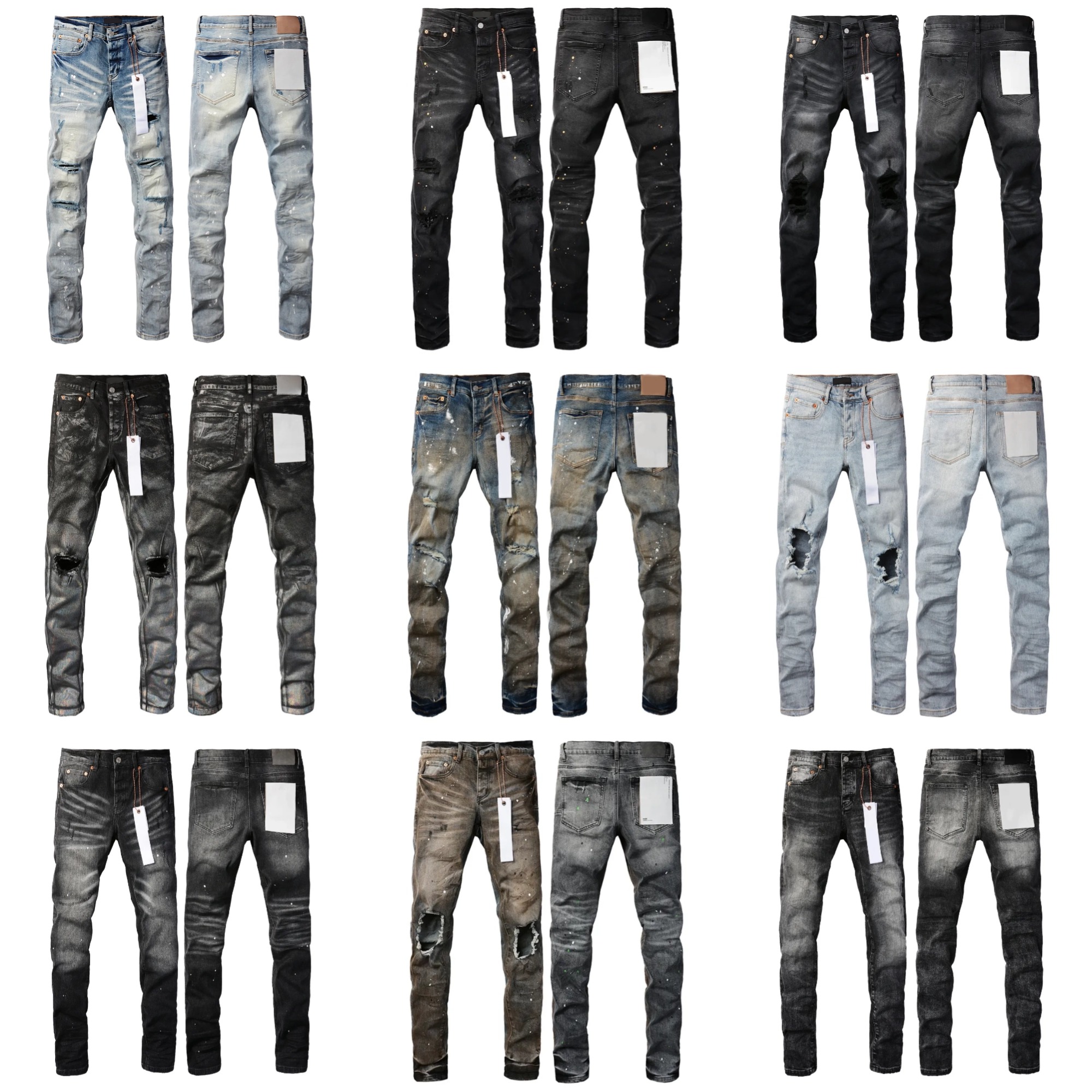 Designer Jeans Mens purples jeans Men Jean shorts Pants High-end Quality Straight Design Retro Streetwear Casual motorcycle Sweatpants Designers Joggers Pant