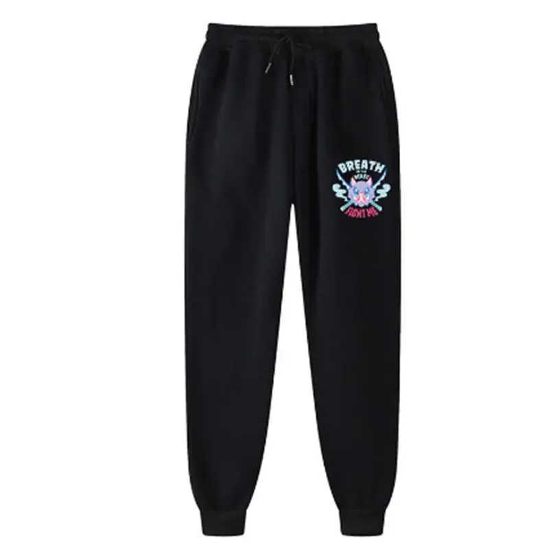 2024 Casual Anime Mens Pants Attack on Titan European and American Loose Trendy Sports X250319