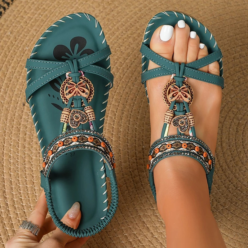 Sandals Women Shoes Summer Casual Walking Shoes Party Sandals Woman Beach Womens Shoes Outdoor Female Sandal Women Footwear 250317