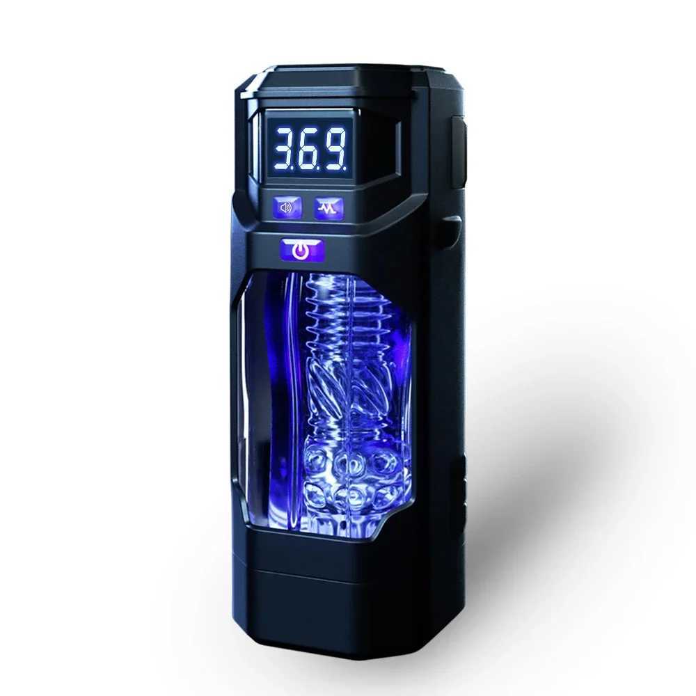 Automatic Male Masturbator Vibration Blowjob Sex Machine Real Oral Vagina Masturbation Cup for Men Pocket Pussy Vibrating ToyXJ250319